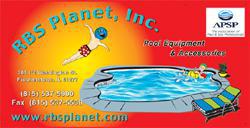 RBS Planet, Inc., your connection for pools!